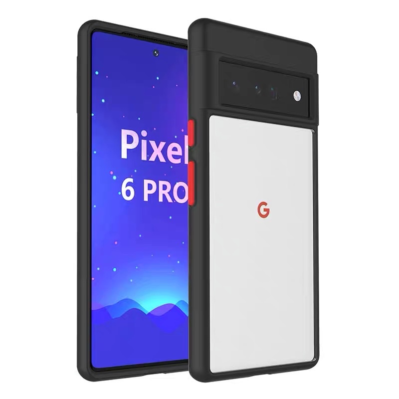 谷歌 Google Pixel 6 6A Pixel6 Pro Pixel6A 5G 抗指紋磨砂背板 防摔殼 手機殼