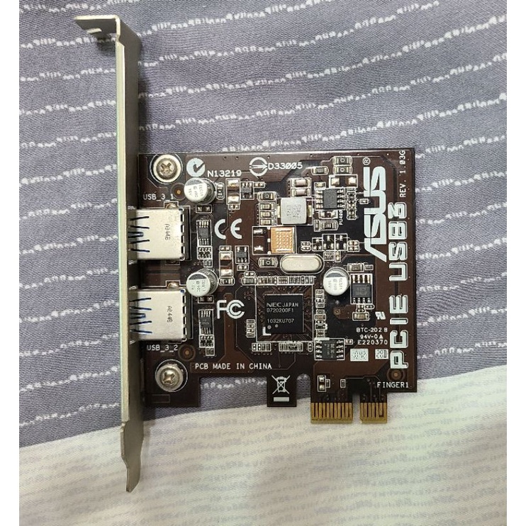 ASUS PCIE USB3.0 擴充卡