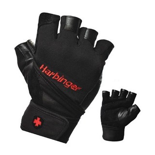 [線上體育]  Harbinger Pro Wristwrap Men Gloves 男 重訓/健身護腕手套 黑