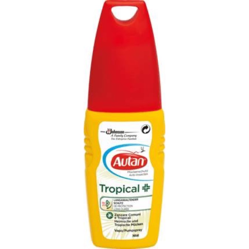 現貨 德國Autan熱帶地區專用型防蚊液（綠標）