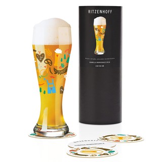 【德國 RITZENHOFF】 WEIZEN 小麥胖胖啤酒杯-共10款(附杯墊5入)《WUZ屋子》