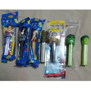 super heroes pez