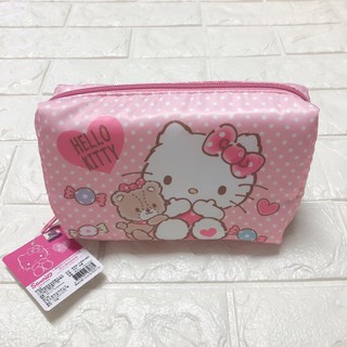 〒藍色海洋〒㊣Hello Kitty筆袋 化妝包 收納包 萬用包