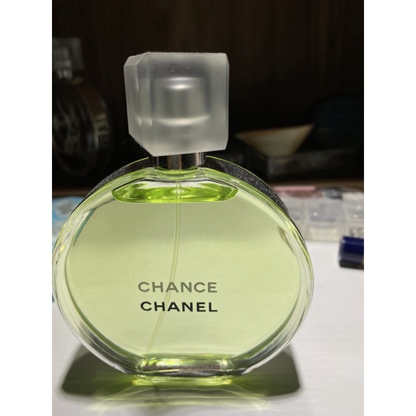 [二手］Chanel香奈兒chance香水 綠色氣息100ml