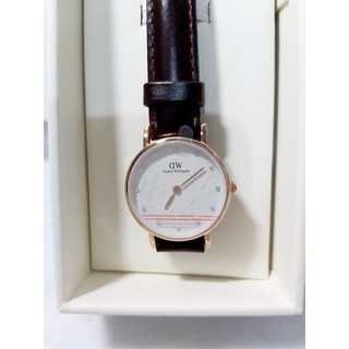 美國直購 Daniel Wellington 咖啡色錶帶0903DW Bristol Rose女錶