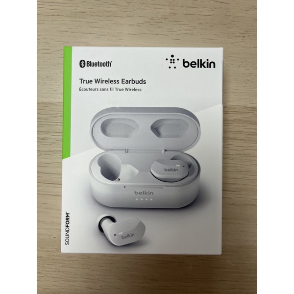 [全新含運] Belkin SOUNDFORM 真無線藍芽耳機 TWS 白色 無線 耳機