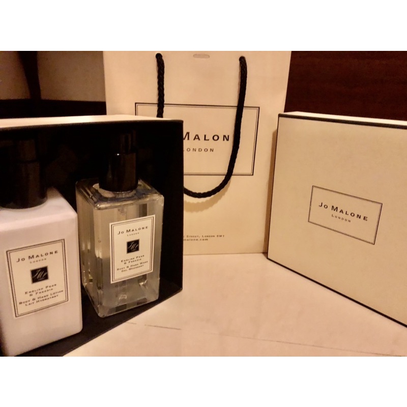 Jo MALONE English Pear &amp; Freesia 英國梨與小蒼蘭 沐浴凝膠及身體乳