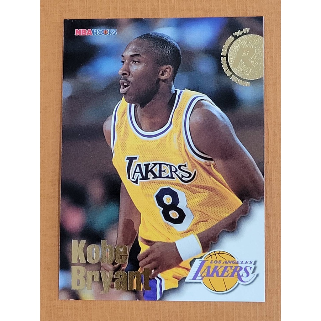 NBA球員卡 1997  Hoops 湖人隊 Kobe Bryant RC  (卡況佳)