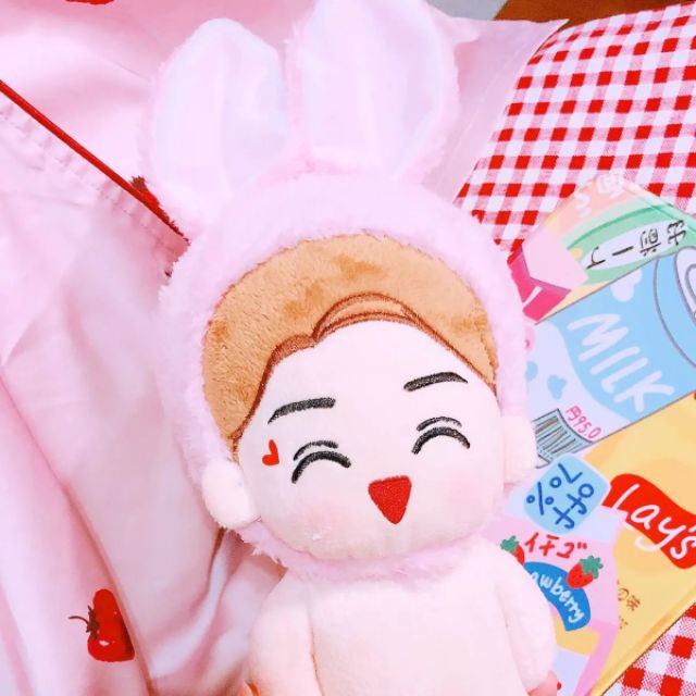 （20公分娃用）兔兔髮箍 👑 BTS EXO TWICE 20cm娃衣 15cm娃衣 娃包 娃鞋 娃娃