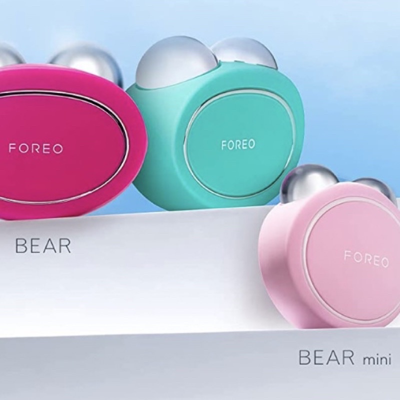 ❤️買再加送專用凝膠🎁 FOREO最新到色 BEAR 薄荷綠 現貨 緊膚儀 微電流 拉提機 小臉機 SERUM凝膠