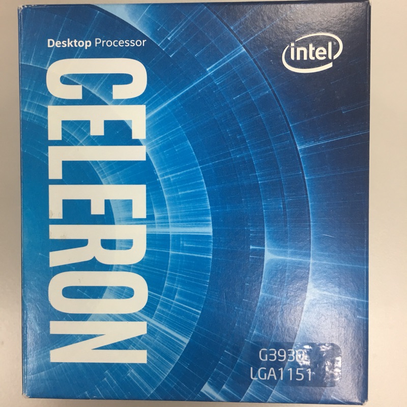 ［全新］Intel G3930 celeriac CPU 處理器雙核1151 腳位 2.9G 2M