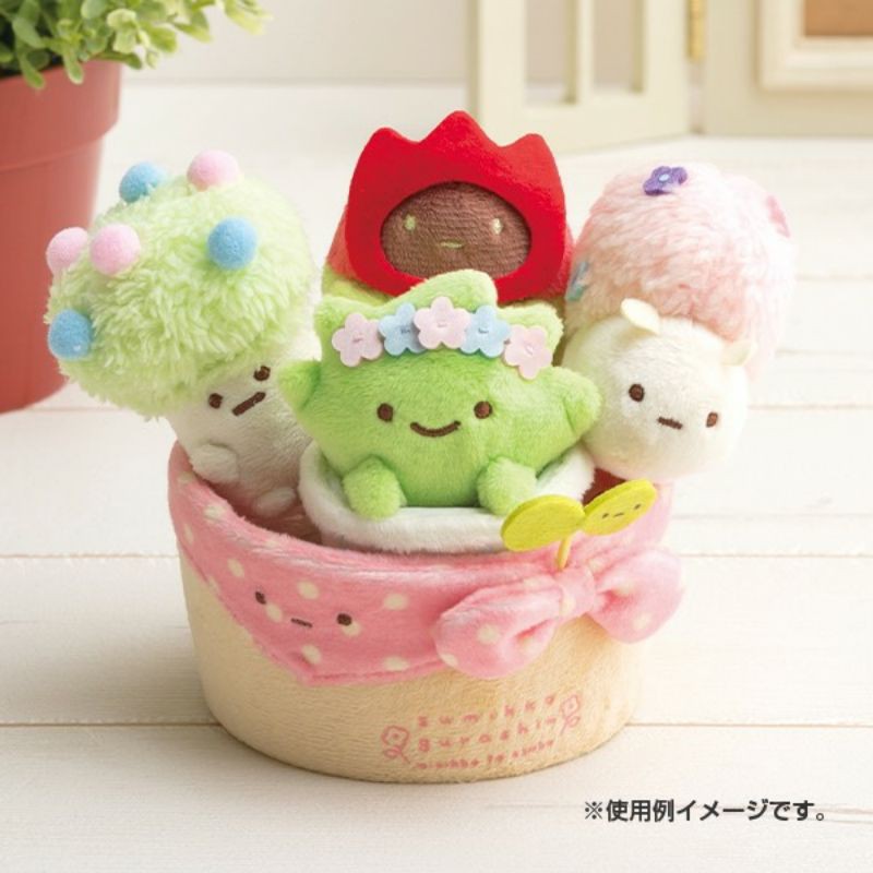 【角落生物部屋】日本正版 San-X 角落生物 偽裝植物 盆栽 沙包 玩偶 娃娃