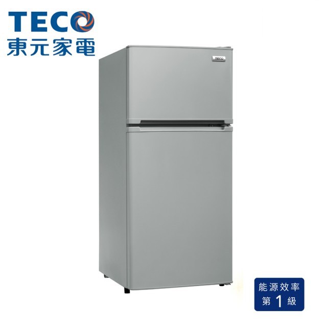 【小葉家電】東元TECO【R1301N】125公升 125L 一級能效 雙門冰箱.雙門小冰箱.套房.租屋