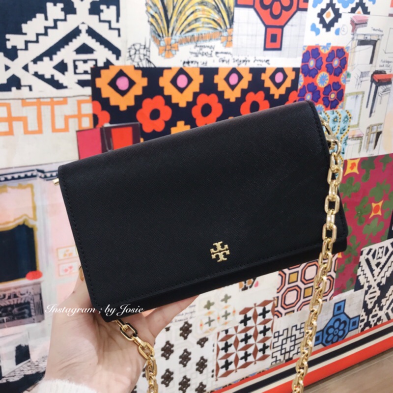 美國正品 Tory Burch Tb 春夏新色經典防刮皮革woc 鏈條包斜背包 蝦皮購物