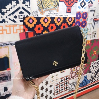 【現貨】美國代購 Tory Burch TB 新色 經典 防刮 皮革 Woc 鏈條包 斜背包