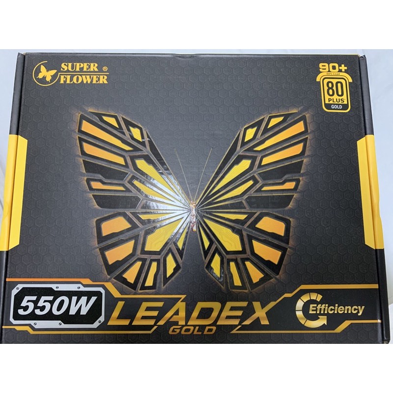 二手 振華 Leadex Gold 550W 80+金牌 電源供應器
