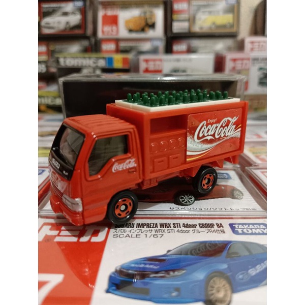 TOMICA  NO.105絕版可口可樂運送車