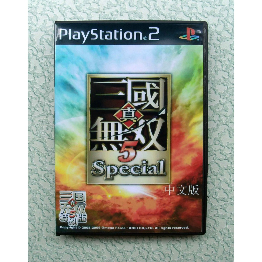 Ps2彩盤有盒真三國無雙5 中文版遊戲達人必備 蝦皮購物