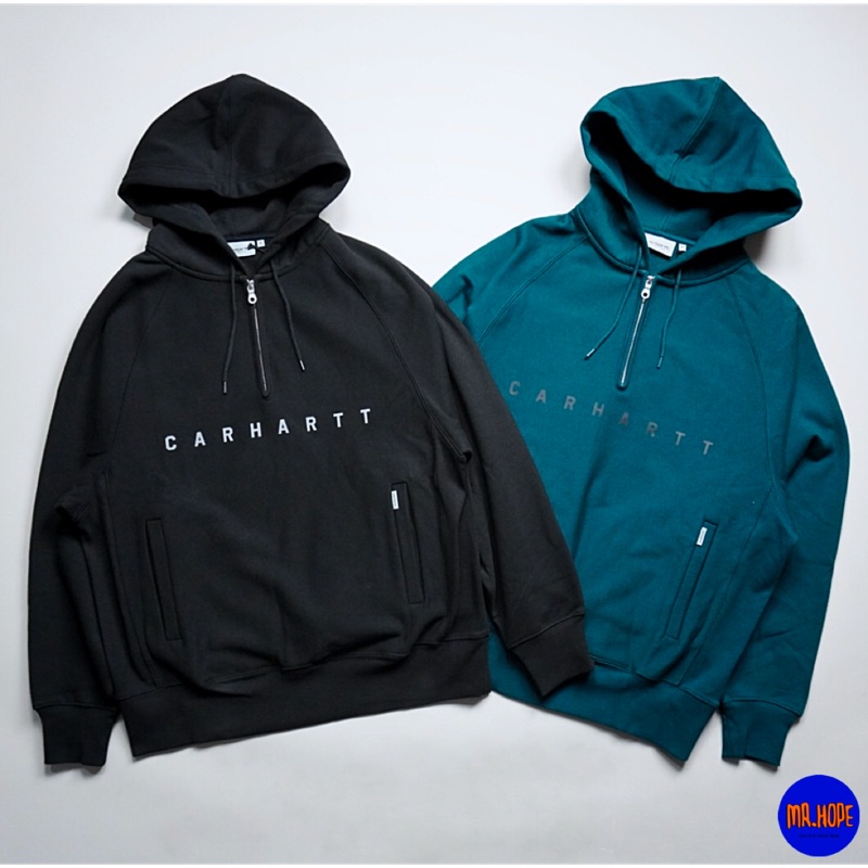 carhartt hoodie half zip