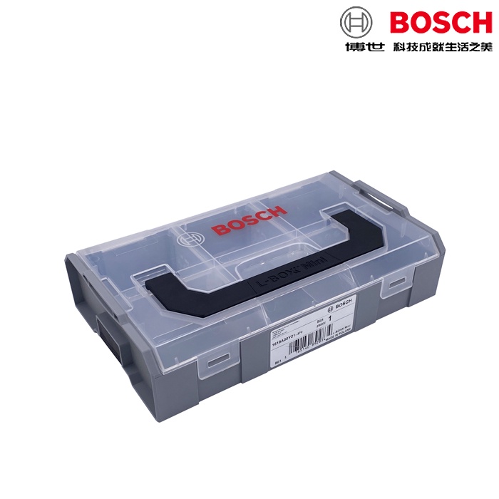 【含稅店】BOSCH博世 L-BOXX Mini 透明 小件物品收納盒 手提攜帶箱 迷你系統工具箱 6格收納箱 萬用盒