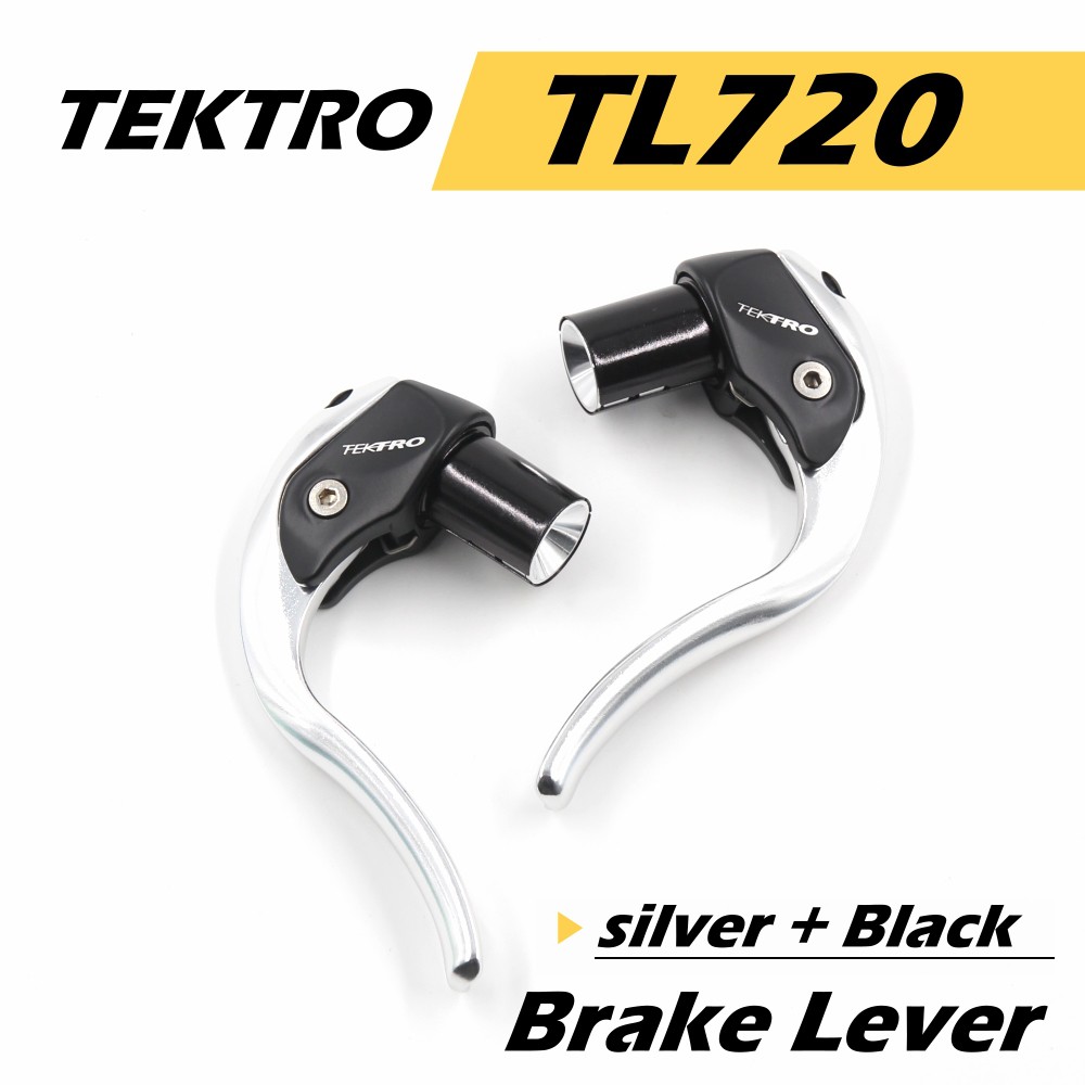 【瘋拜客】TEKTRO TL720 (黑銀) 內線型 煞車把手 計時把 三鐵把 羊角把 適用