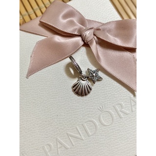 pandora 潘朵拉 海星 鈴鐺 珍珠 幸福鐘 小馬 黃鑽 滿鑽 羽毛