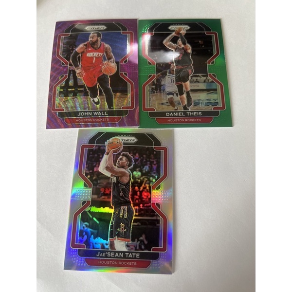 NBA球員卡E 2021-22 Panini Prizm Purple Wave John Wall全圖3張