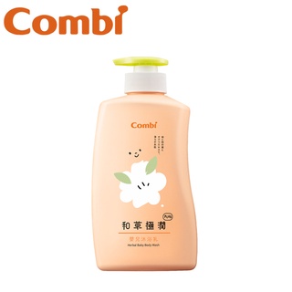 【╭☆ 沐浴乳 ╭☆】combi 康貝 ❤ 和草極潤嬰兒沐浴乳PLUS500ML