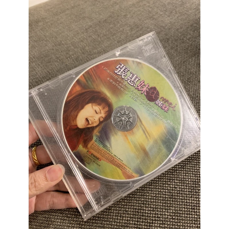 二手CD 張惠妹 姐妹 專輯 無封面 只有cd與殼