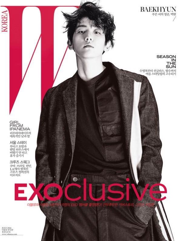 Exo W雜誌七月號 Exoclusive 現貨 8 10開始出貨 蝦皮購物