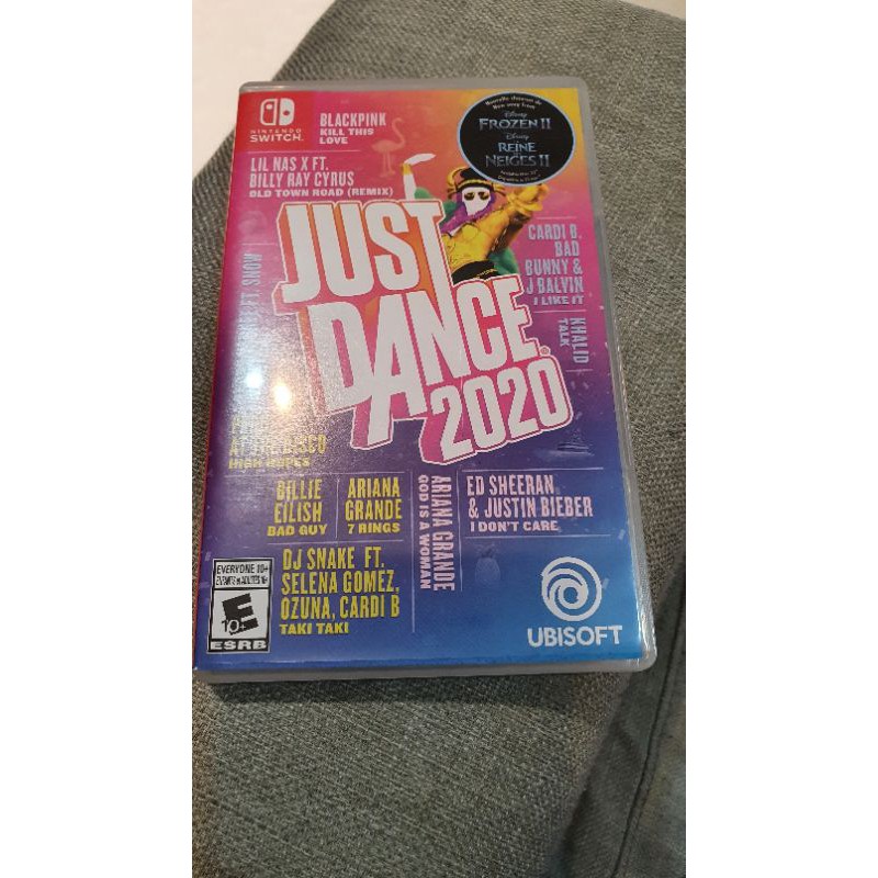 NS Switch Just Dance 舞力全開 2020 支援中文字幕(二手)+跳舞手環 手綁帶 體感手環