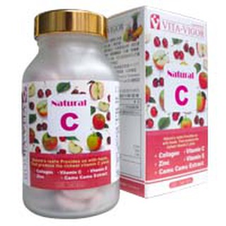 【樂森藥局】維格VITA-VIGOR EC 膠原口含錠（100錠）(有效:27/02)、維他命C／膠原蛋白