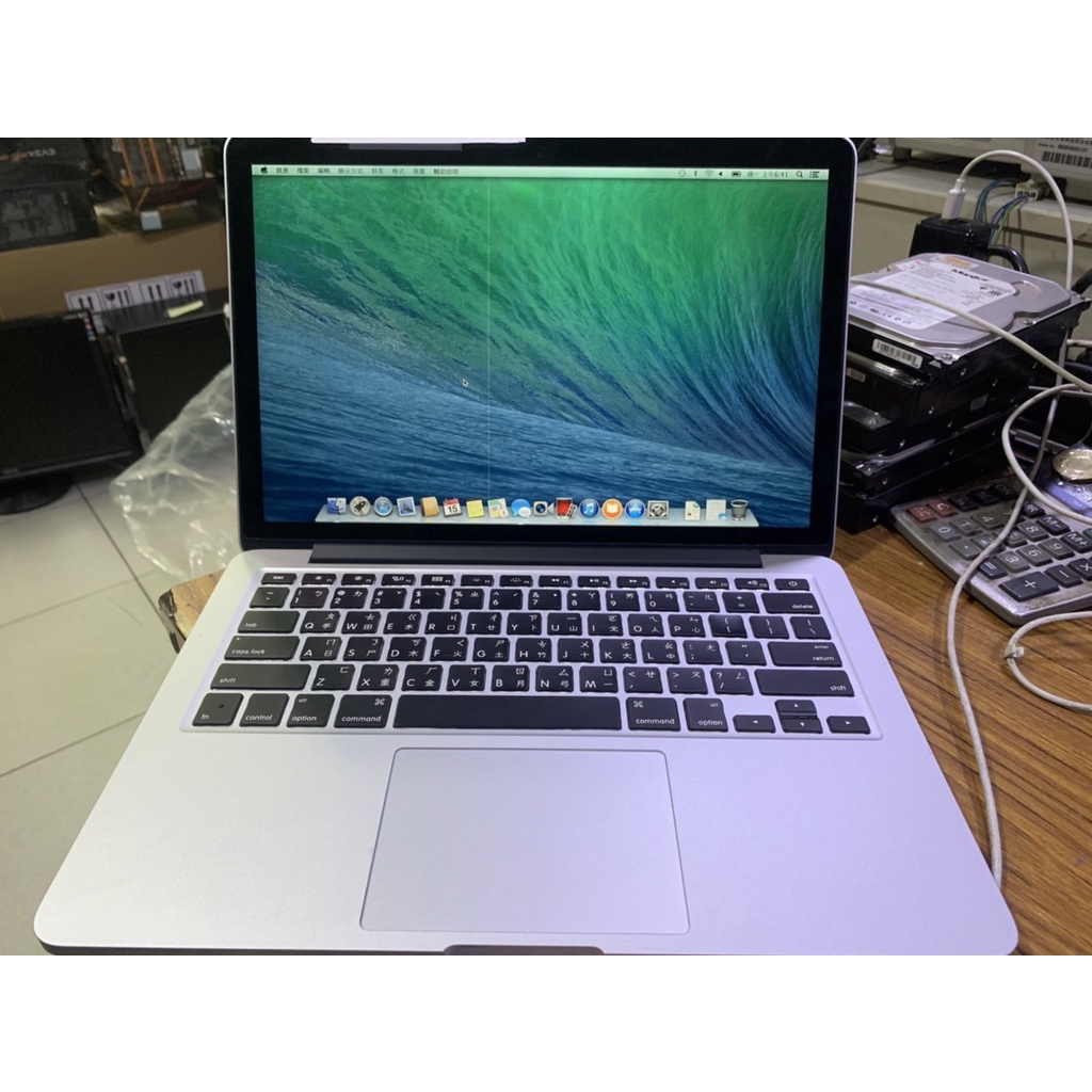 APPLE蘋果 中古 MacBook PRO 13吋 筆電 i5 A1502 /8G/512G SSD 4800元