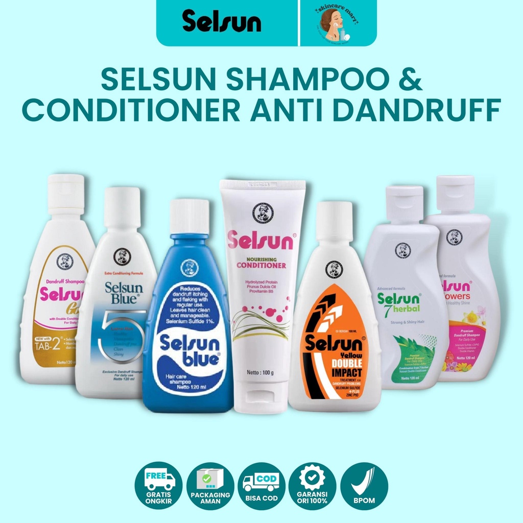 FS105	SELSUN Shampoo &amp; Conditioner Anti Ketombe Anti Dandru