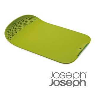 英國Joseph Joseph 洗濾兩用弧型砧板(綠)