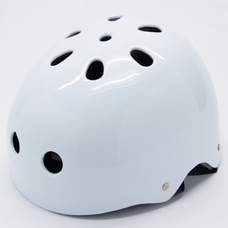 【D.L.D】多輪多 專業直排輪安全帽 溜冰鞋 自行車 商檢合格安全頭盔--白