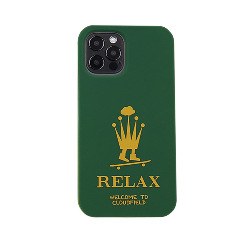 【Candies】Candies x Cloudfield聯名款 RELAX(墨綠)-iPhone 12 / 12 P