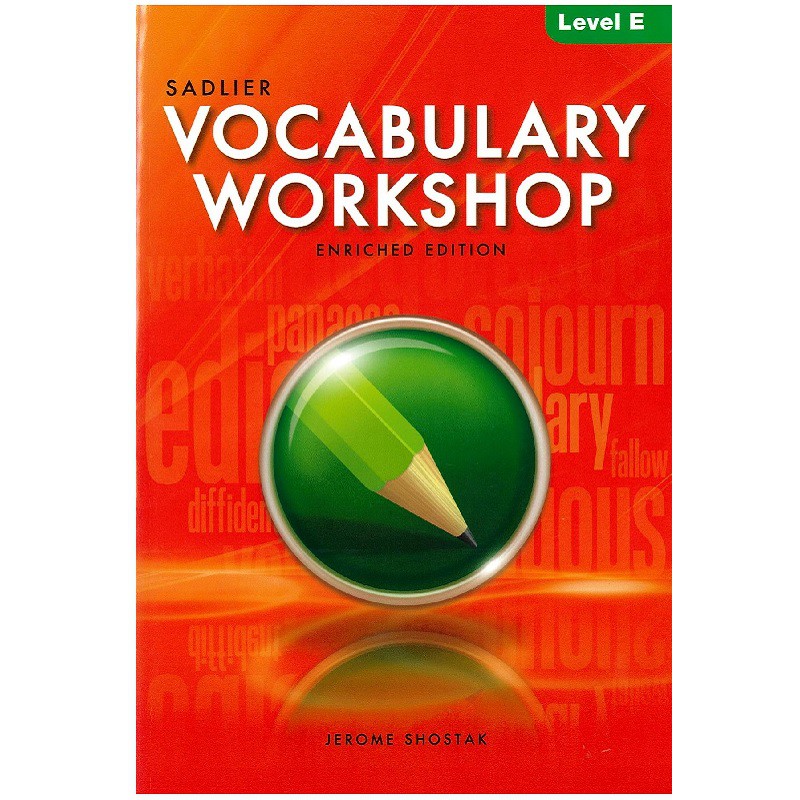 Sadlier Vocabulary Workshop Level E: Student Edition 英文單字書