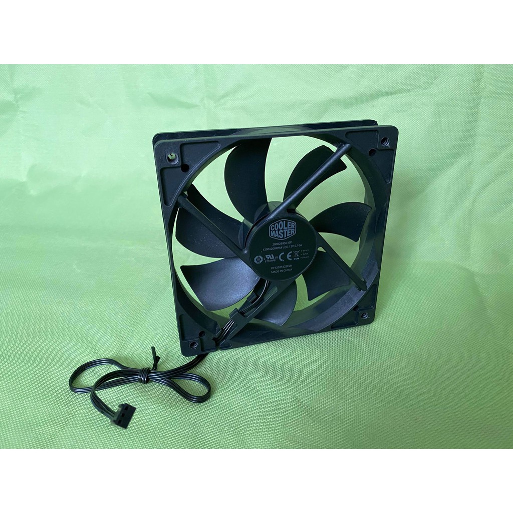 二手良品 酷媽 Cooler Master DF1202512SELN 12公分 靜音散熱風扇 小3pin | 蝦皮購物