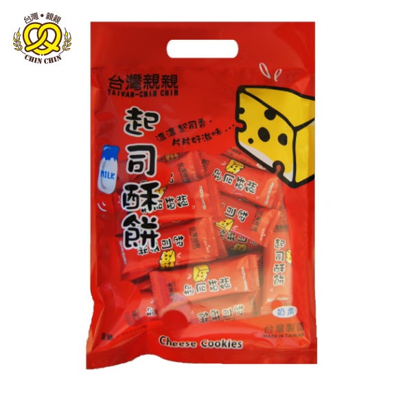 台灣親親 起司酥餅 250g / 袋 獨立包裝方便衛生【親親烘焙屋】