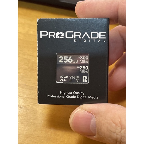 &lt;完售&gt;ProGrade V90 記憶卡 SDXC 256GB 讀300MB/s