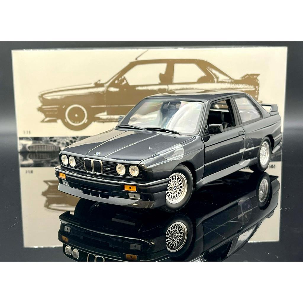 【MASH】現貨特價 Minichamps 1/18 BMW M3 E30 Street EVO 1989 深藍