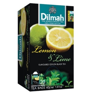 §洺禾§附發票§ Dilmah 帝瑪 萊姆檸檬茶紅茶 檸檬萊姆紅茶 檸檬萊姆口味紅茶 20入