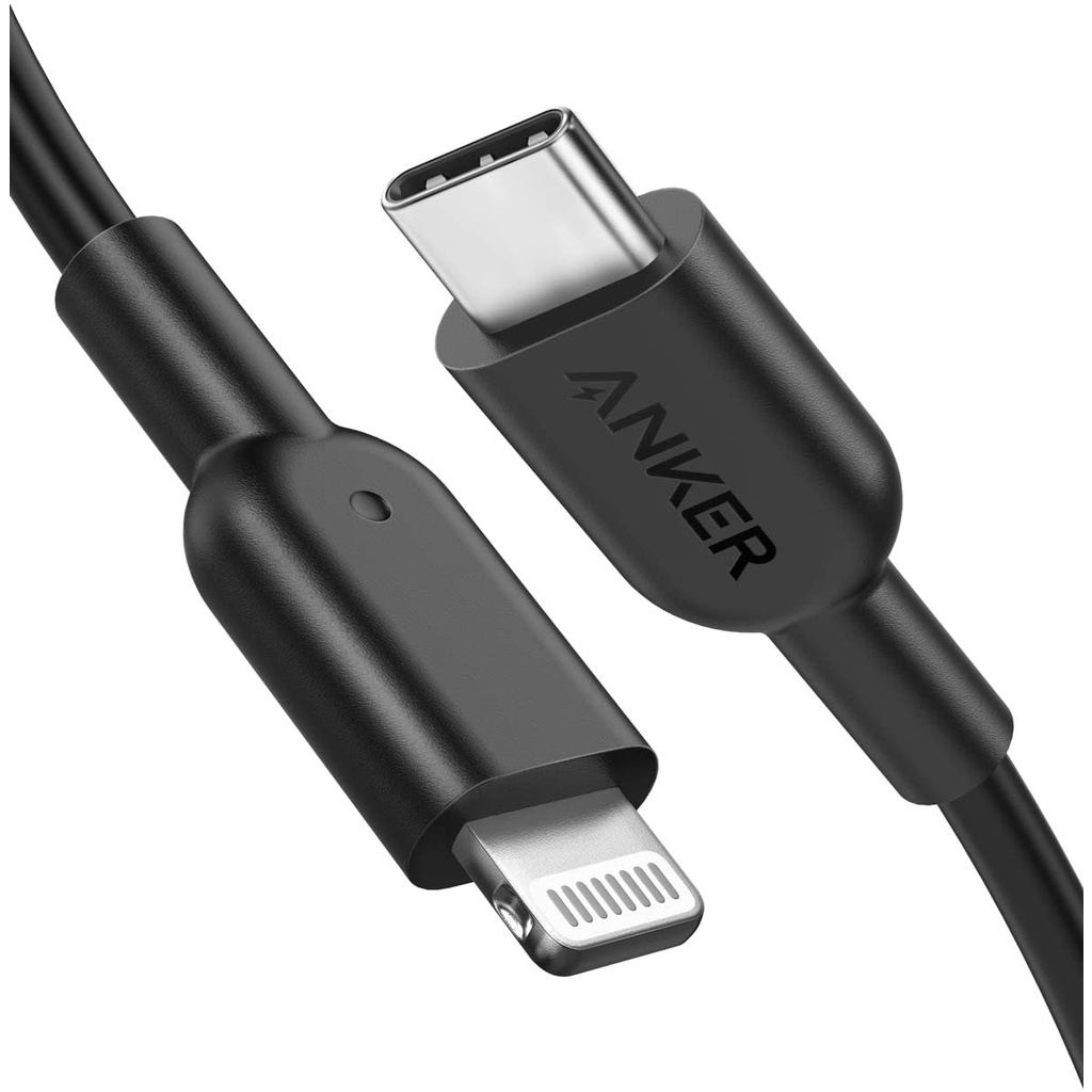 現貨 ANKER原廠 1M MFI PD快充線 USB C to Lightning線(A8632) 黑白兩色