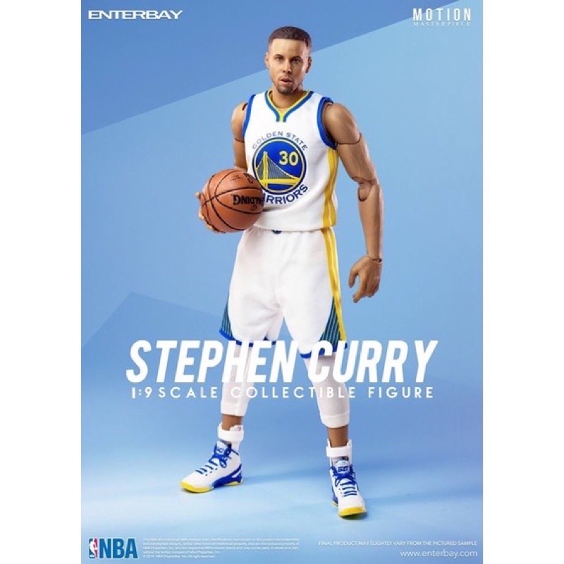 enterbay 1/9 NBA Stephen Curry+麥法蘭冠軍🏆三人組