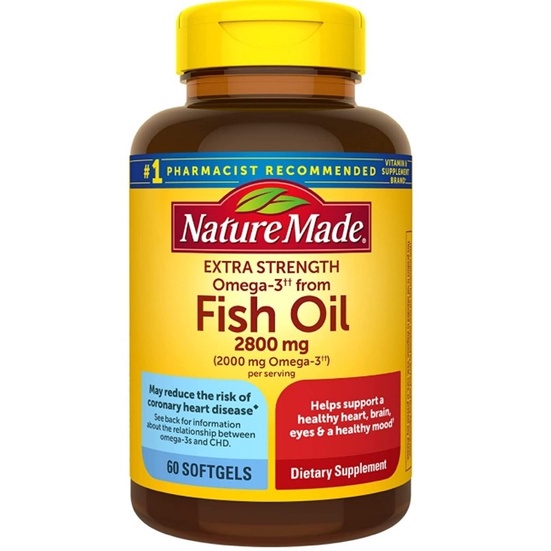 美國🇺🇸Nature Made 魚油Fish oil 60錠（現貨出清）