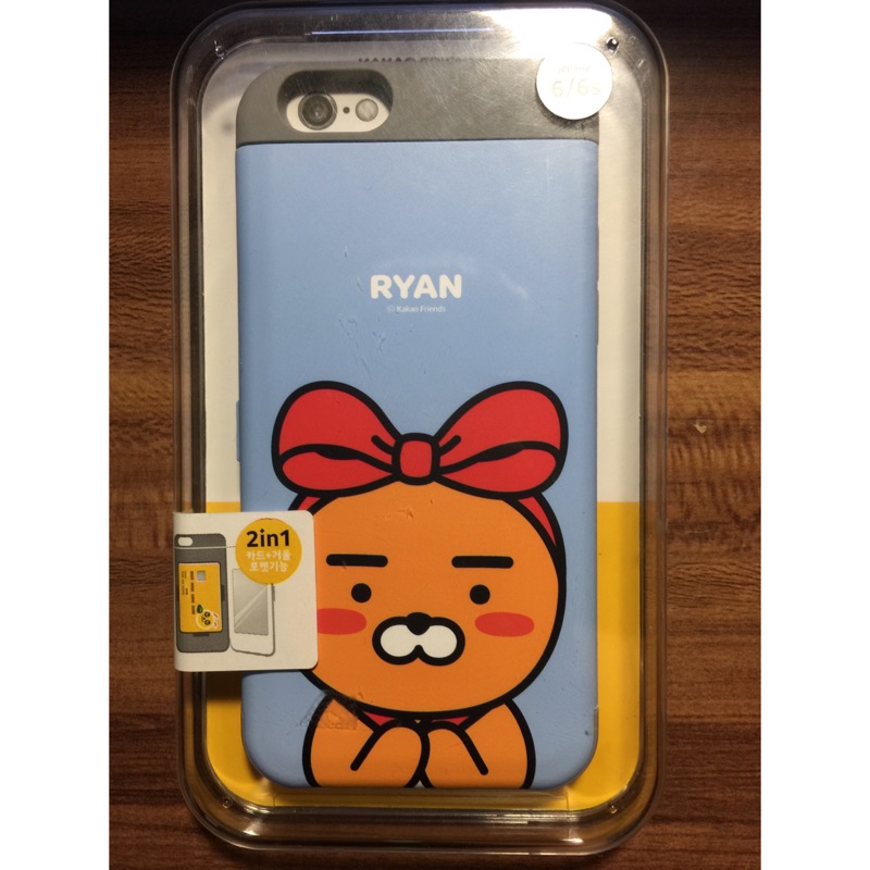 韓國全新正貨RYAN IPHONE 6/6s 手機殼 韓國製手機殼 咖透手機殼