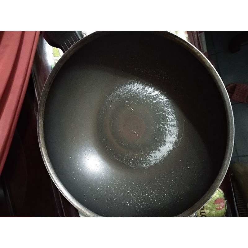 Tefal 炒鍋 直徑約31公分 100 二手