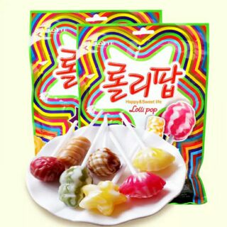 韓國進口Lotte樂天冰淇淋棒棒糖165g 兒童冰淇淋水果棒棒糖
