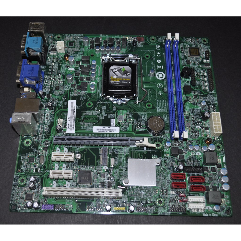庫存極新！宏碁 Acer M2640G主機板H11H4-AM (1151 H110 DDR4 SATA3 USB3.0)